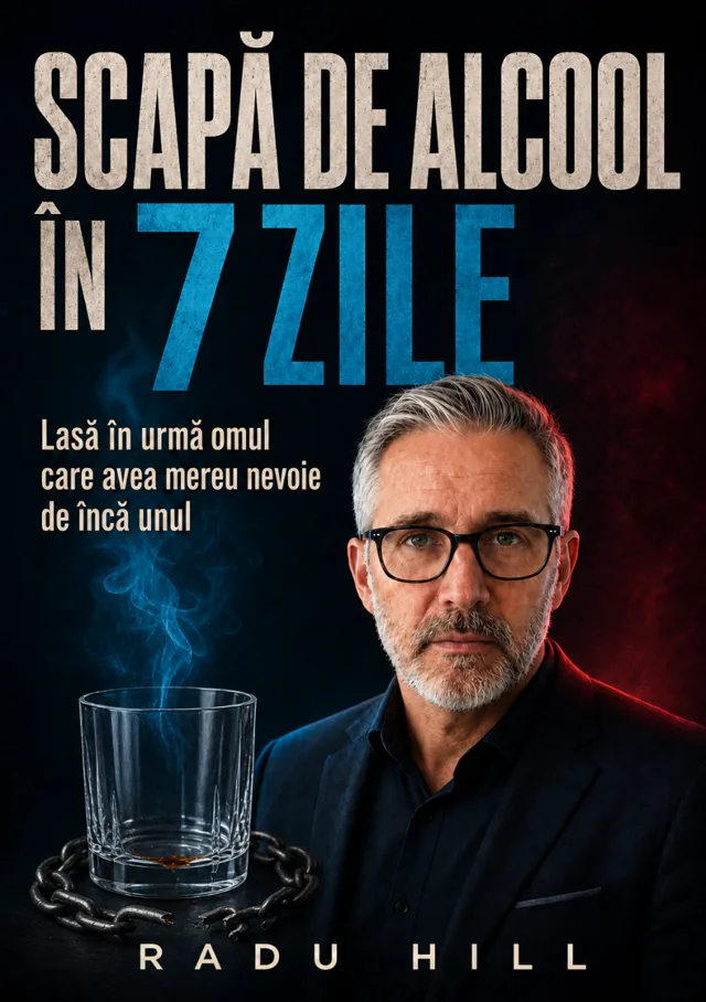 Coperta cărții „Scapă de alcool în 7 zile” de Radu Hill